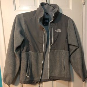 Gray North Face Jacket